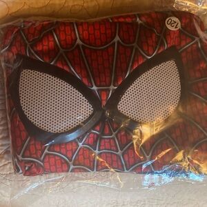 Kids Red and Blue Spider Bodysuit